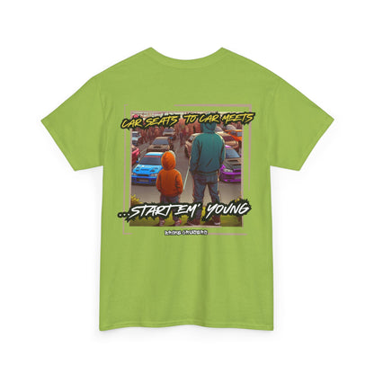 CAR SEATS TO CAR MEETS Tee - Father & Son