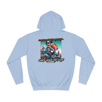 COFFEE STARTS MY DAY, CARS MAKE MY DAY Hoodie